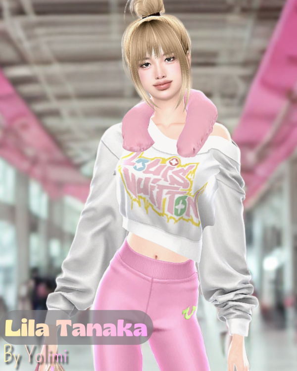 Alpha Lila Tanaka (Teen Sim) by yolimi - The Sims 4 Custom Content