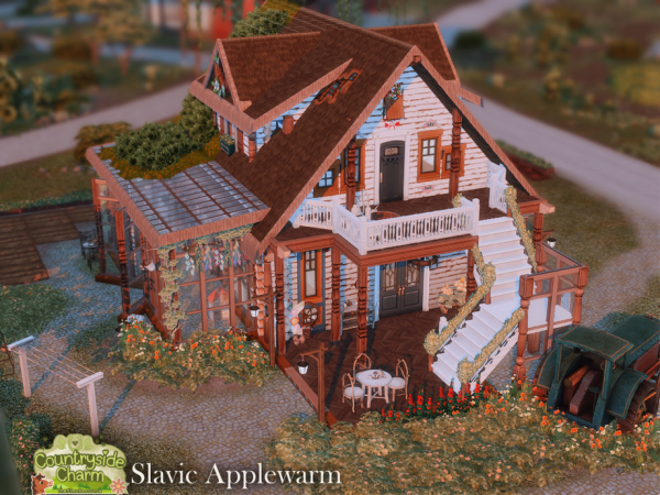 Sims 4 Slavic Applewarm l CC only TSR