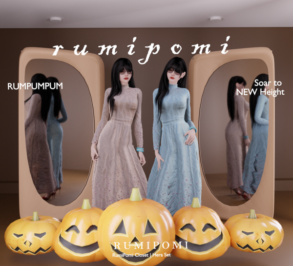 Alpha Rumpumpum_Hera Outfit Set by rumi_pomi - The Sims 4 Custom Content