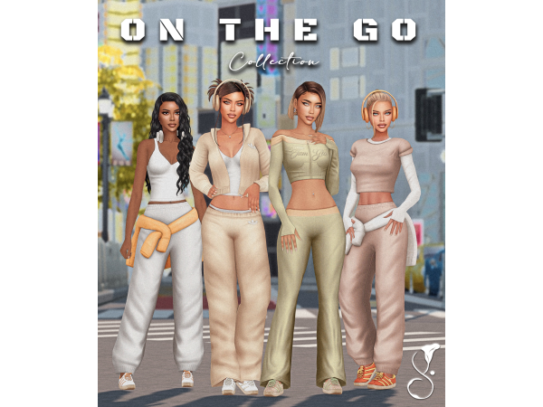 Sims 4 CAMUFLAJE - On The Go Collection