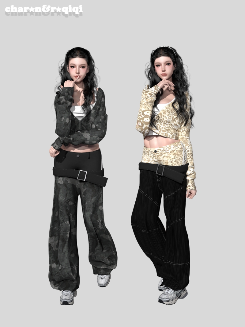 Mix [charonroqiqi]N23_top by roqiqi - The Sims 4 Custom Content