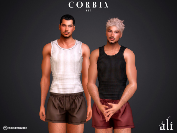 Sims 4 CORBIN set by ali1
