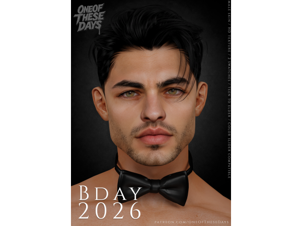 Sims 4 Bday 2026 - SKIN/SKINOVERLAY & tray files - GIFT