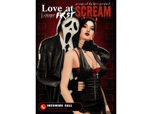 Sims 4 Love at first Scream by JeniJenfred