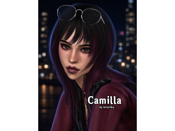 Sims 4 Camilla ✦ Free Sim Download by kirariko