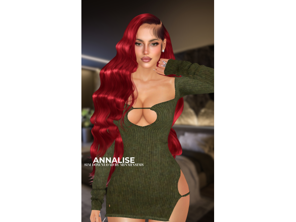 Sims 4 ANNALISE by MinminSims