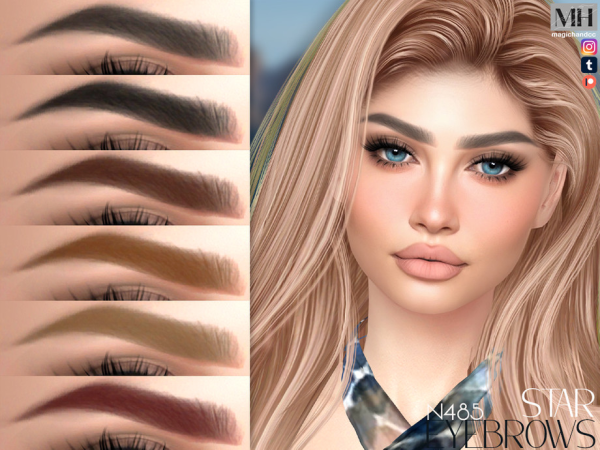 Sims 4 Star Eyebrows
