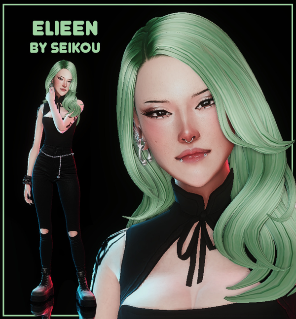 Mix eileen by simsfinds - The Sims 4 Custom Content