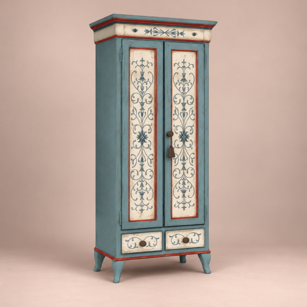 Mix Vintage Ornate Wardrobe by simsfinds - The Sims 4 Custom Content
