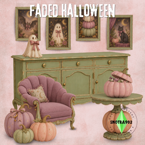 Mix Faded Halloween by simsfinds - The Sims 4 Custom Content