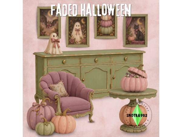 Sims 4 Faded Halloween By Snotra902