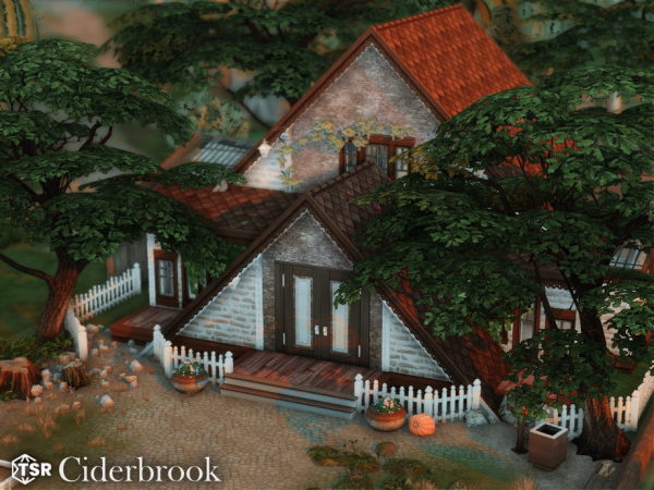 Sims 4 Ciderbrook l noCC
