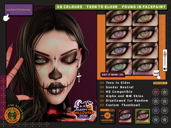 Sims 4 Paratoxic Eyes