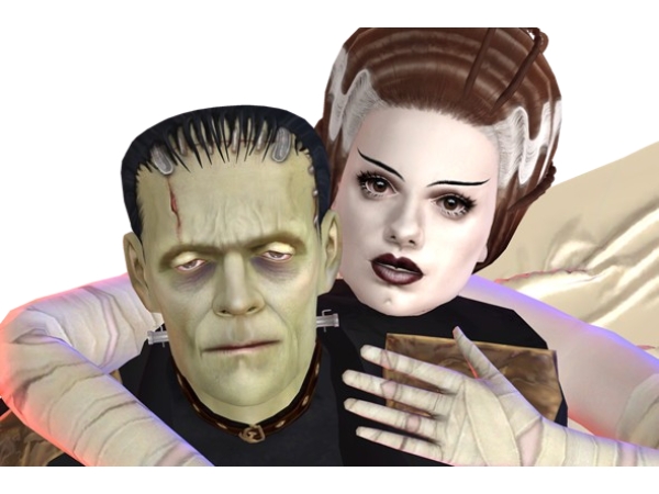 Sims 4 Frankenstain and Bride