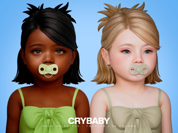 Sims 4 CRYBABY - Maddie Hairstyle I Toddler (aharris00britney)