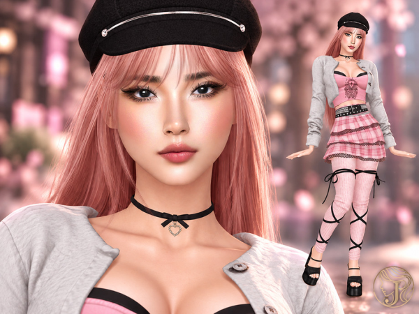 Sims 4 Aiko Jeong by Jolea