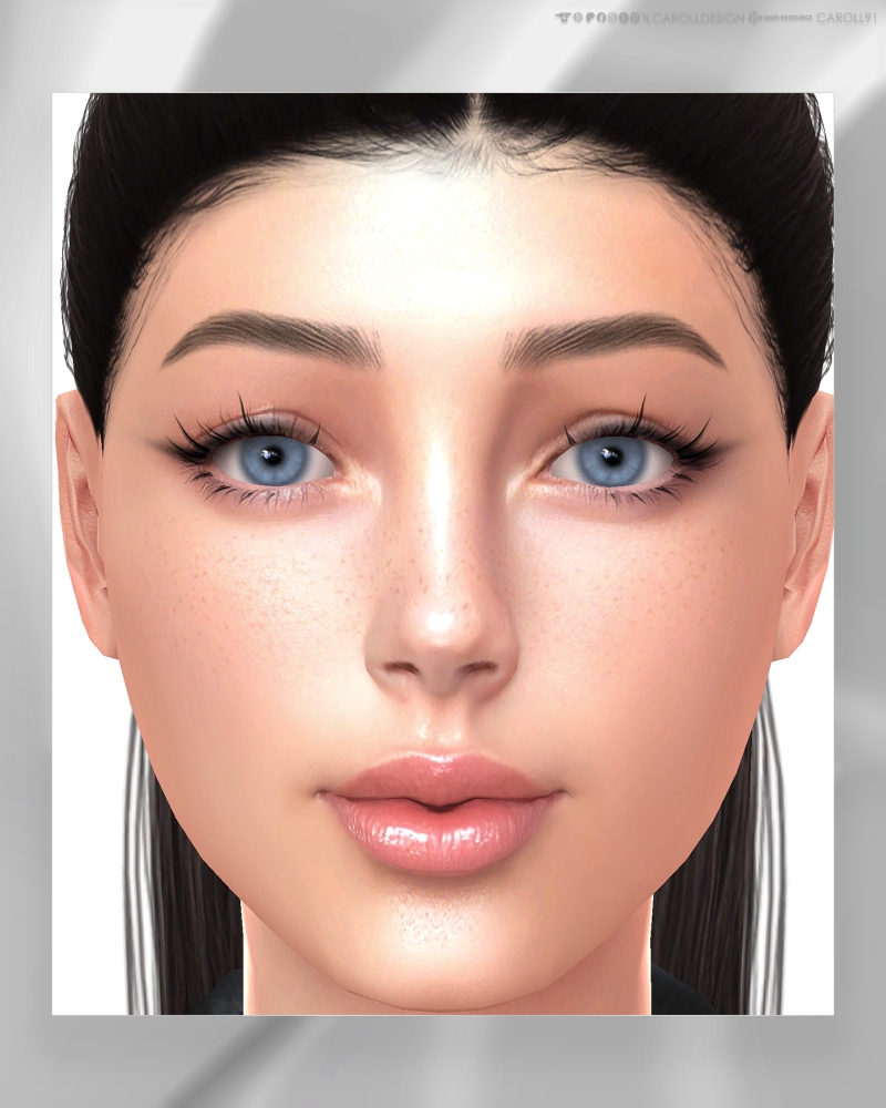 Alpha Mia Nose Preset HQ by carolldesign - The Sims 4 Custom Content