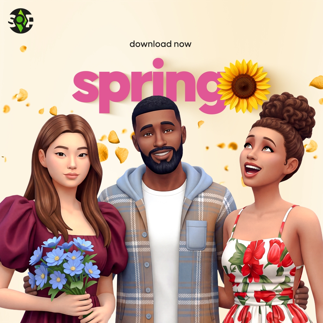 Sims 4 Spring CC