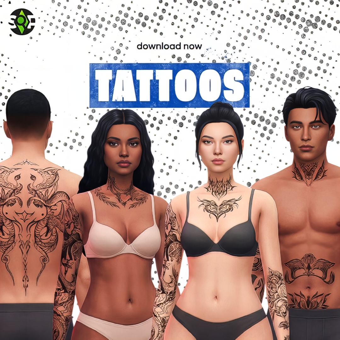 Sims 4 Tattoos
