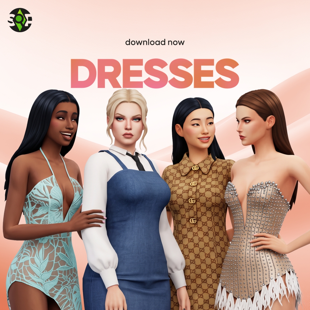 Sims 4 Dresses